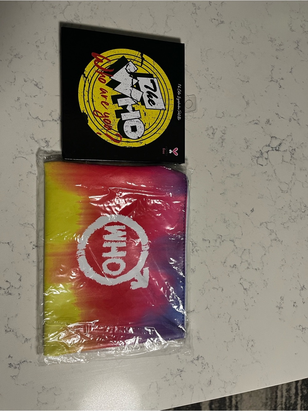 The Who “Who Are You?” Eyeshadow Palette Limited Edition Makeup Travel Bag Set